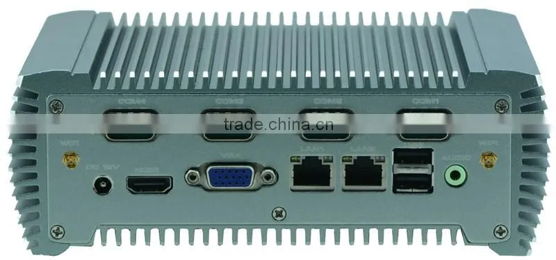 Atom N2800 dual core barebone computer Embedded industrial mini PC DC Power