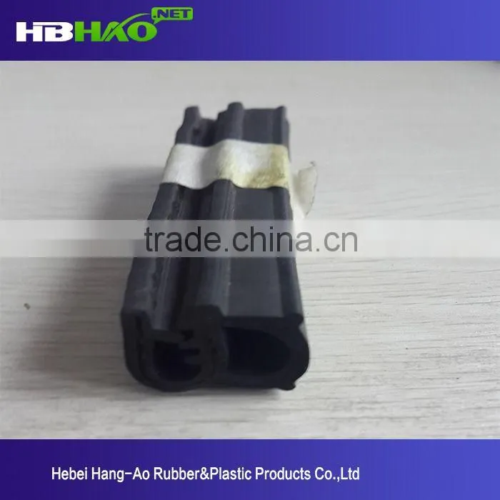 Supply Heat-resistant silicone rubber seal strips in different colors