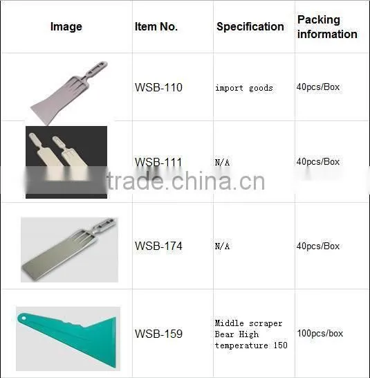 wholesale high quality auto glass tools for window film