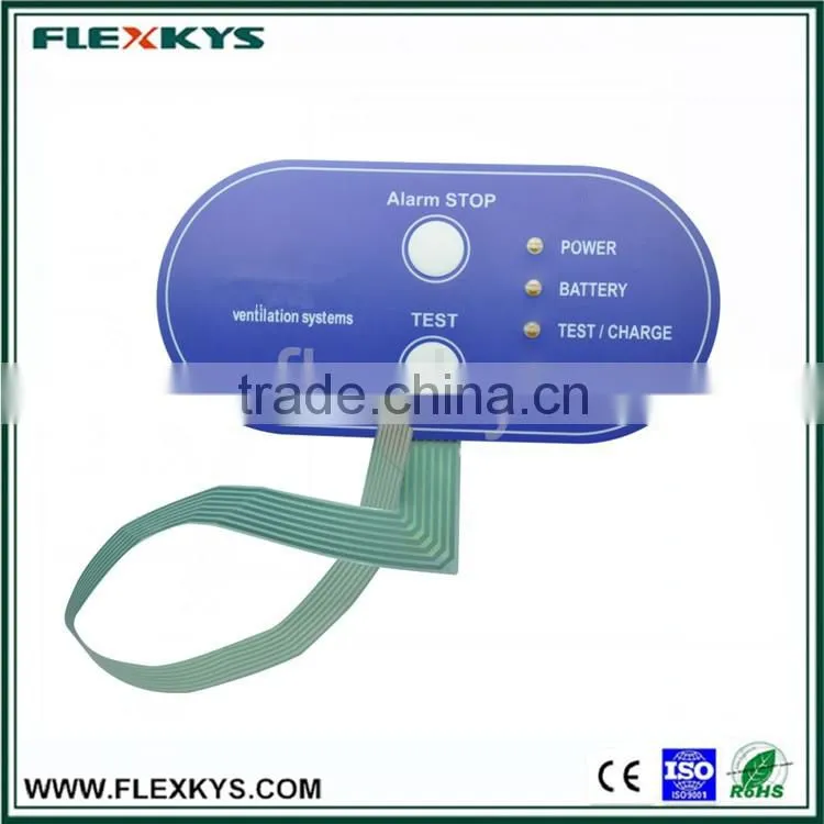 Ventilation system PET keypad with 4 leds 0603