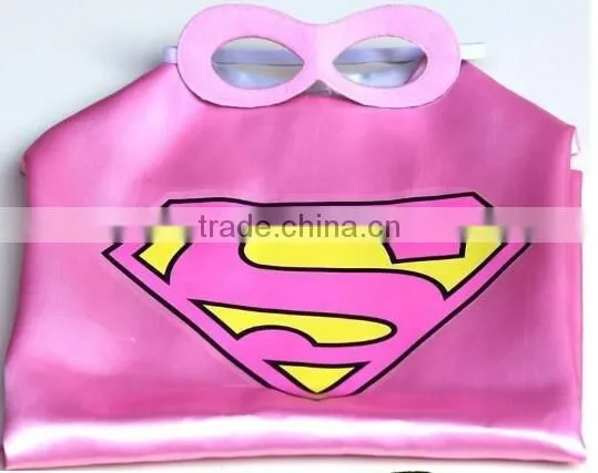 2017 NEW design superhero cape-glowing in the dark/ Will be very popular