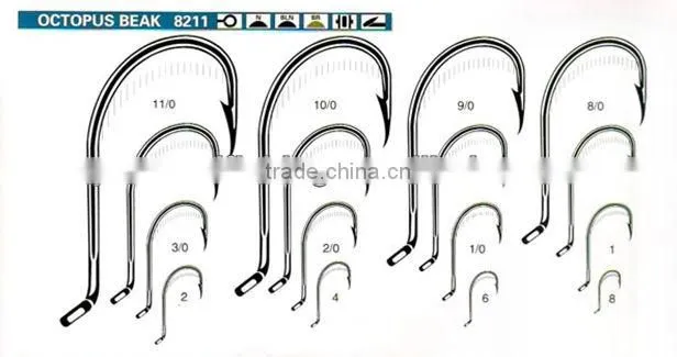 8211 OCTOPUS FISHING HOOK