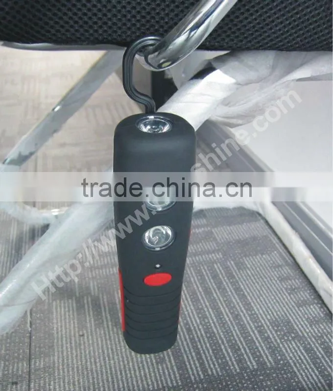 strong 2+1 car work light led 12v with headlight hook and magnets