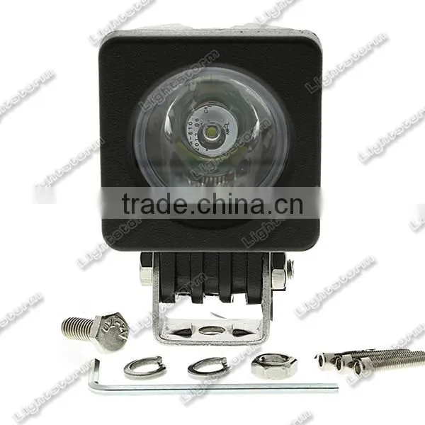 10W LED Light Bar Flood Beam Work lamps off Road Fog Driving 4WD JeepTruck