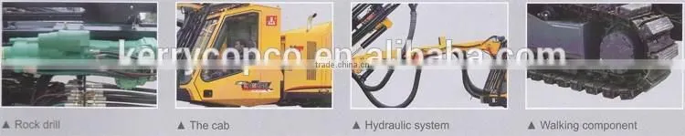 KAISHAN KL511 the most advanced crawler mounted full hydraulic surface drilling rig