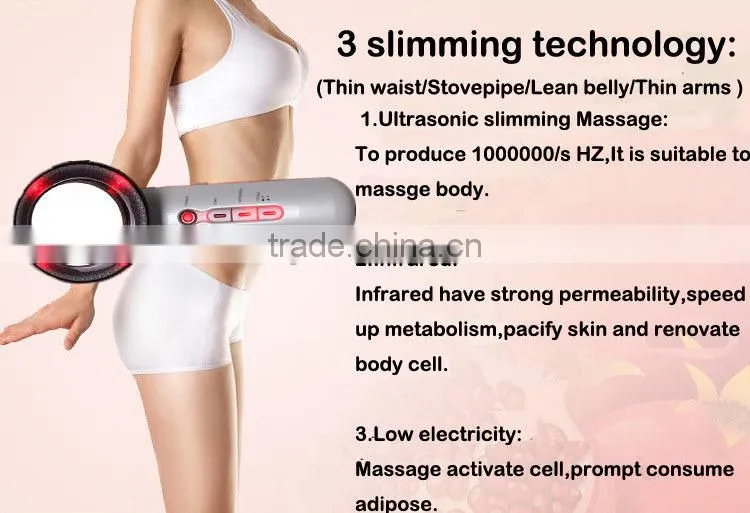 2017 Multi-Functional Portable body massage slimming machine, laser fat burning EMS machine