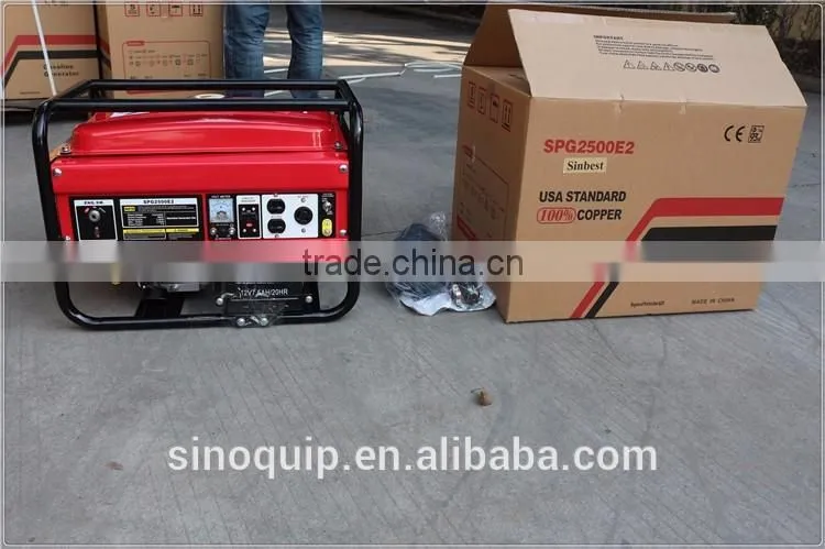 Excalibur 2.5KW Open Frame Petrol Generator