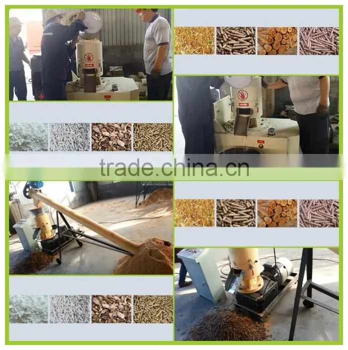 2015 Hot sale high quality Biomass Flat Die Pellet Mill Machine
