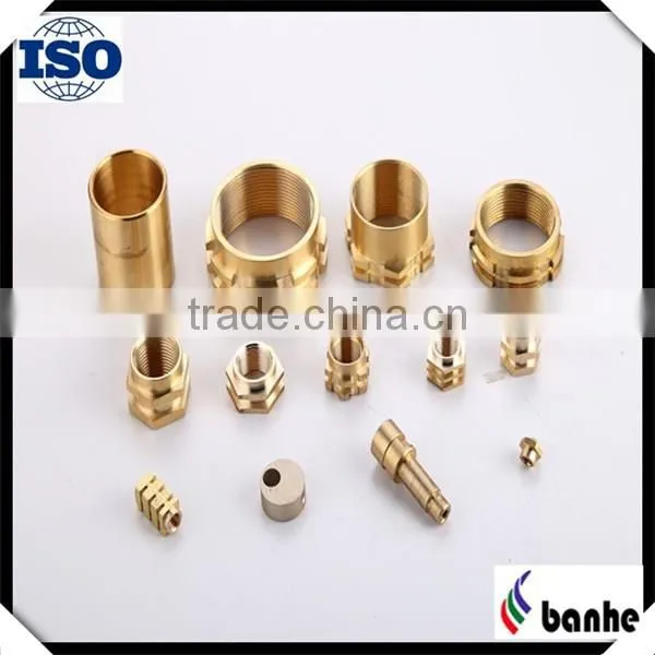 Machined copper parts custom made manufacturer