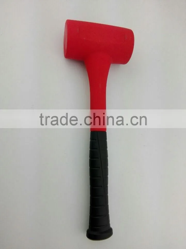 1000g red dead blow hammer NBR hammer german type hammers with free sample hand tools