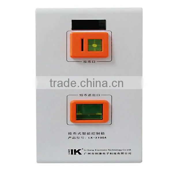 X100A coin cleaner with time controller box/coin timer controller, trade assurance