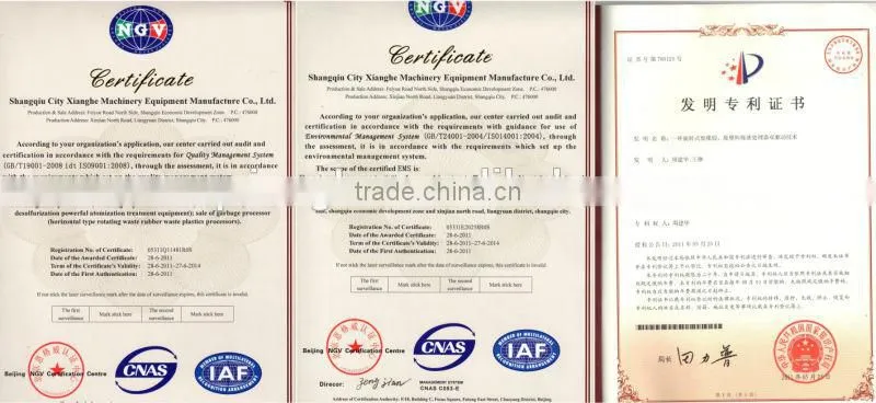 China manufacturer waste rubber/tire/plastic pyrolysis plant