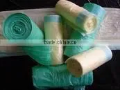LDPE biodegradable drawstring plastic garbage bags