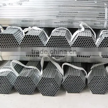1 1/4" q195 q235 galvanized round steel conduit