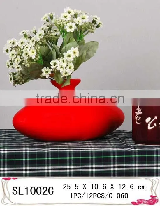 2015 new flower vase heart vase for decoration