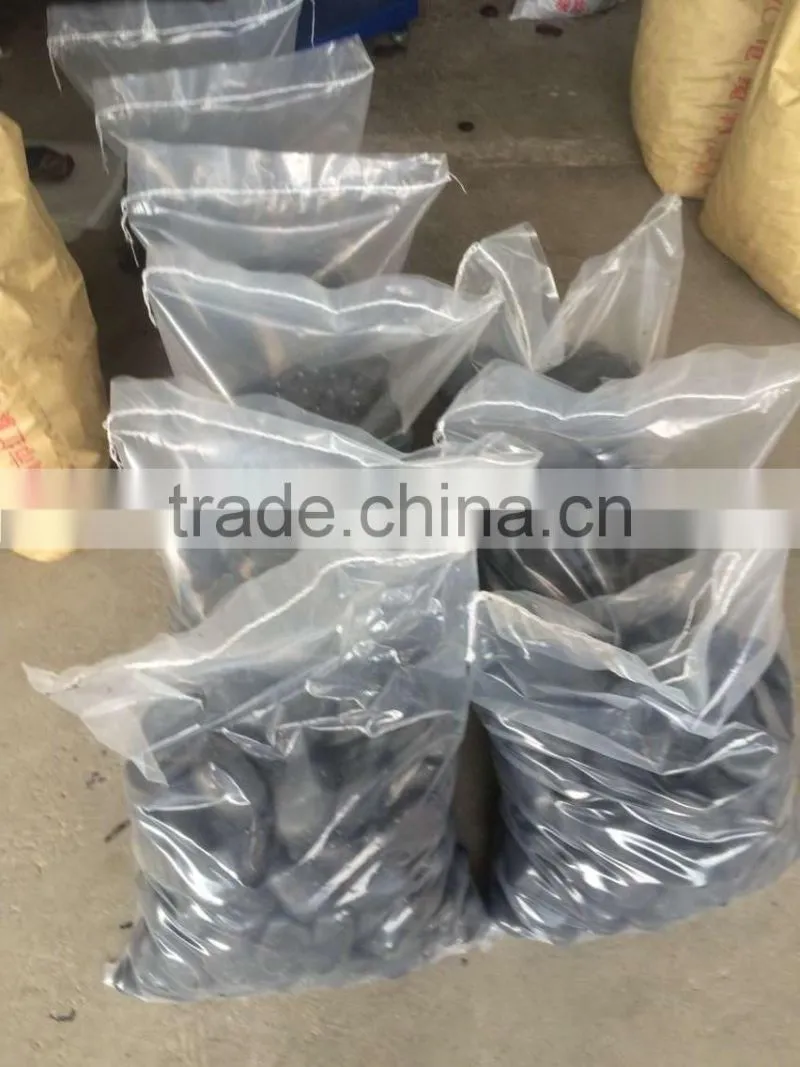 black pebble stone 3-5cm river stone