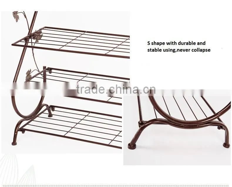 Vivinature shoes store shelf and metal seating shoes furniture for lving room