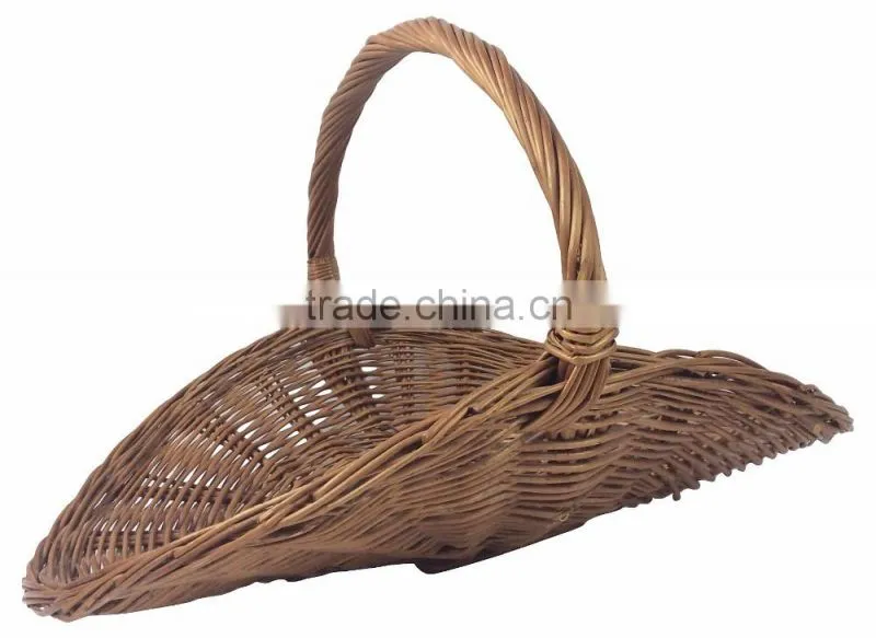 cheap wicker storage baskets White Lined storage baskets
