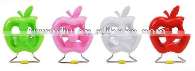 Creative bite the apple USB fan - pink