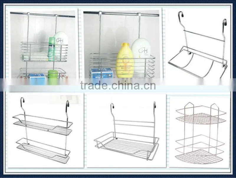 bathroom rack shower rack bath basket Bath room wire rack