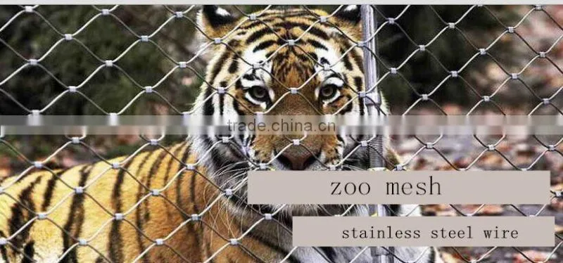 100% stainless steel anti bird protection netting