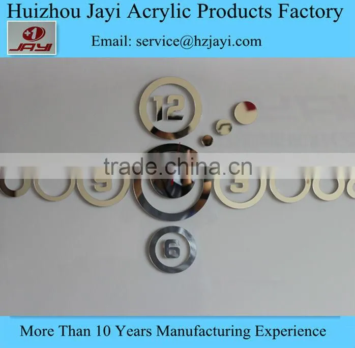 Hot! Wholesale acrylic promotional wall clock, clock wall China supplier, acrylic 9 inch wall clock