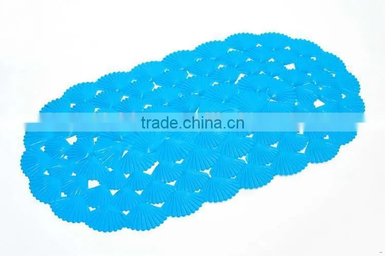 Good quality best-selling pvc foam chenille non slip bath mat