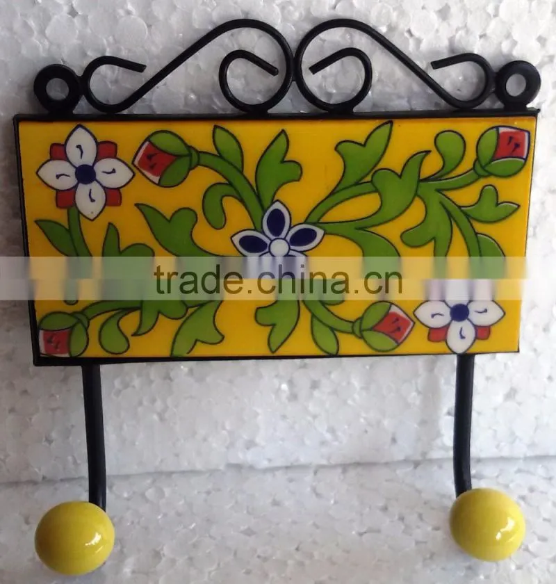 ceramic hook and hangers-I