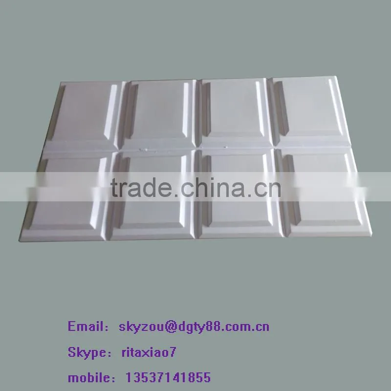 12 compartment thermoforming vac-formed blister PET plastic tray