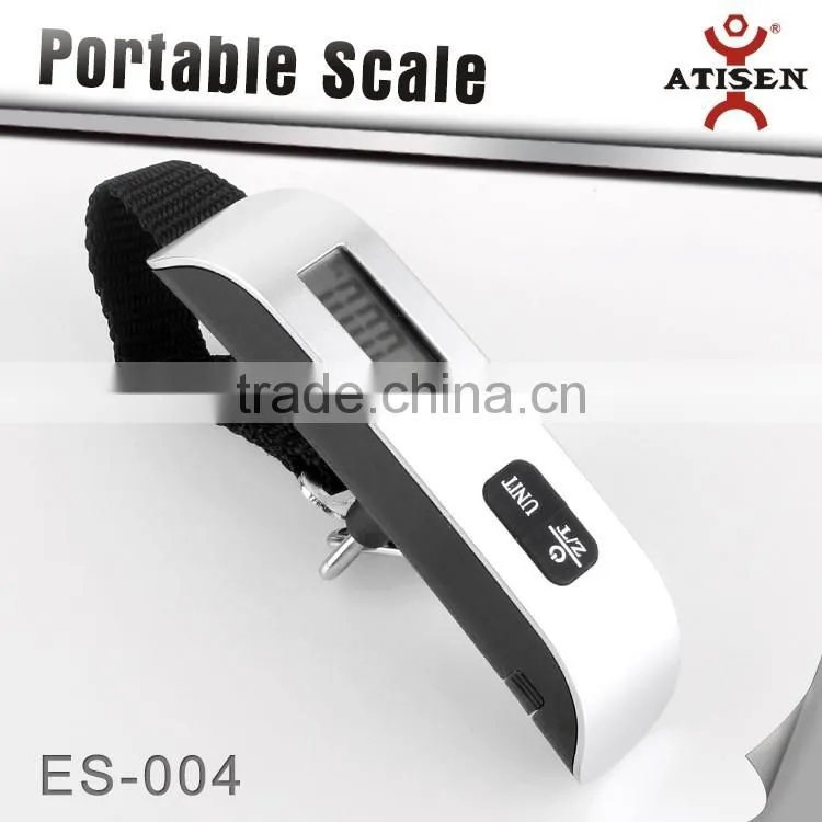 Portable Hanging Electronic Digital Travel Suitcase Luggage Weighing Scale 50kg