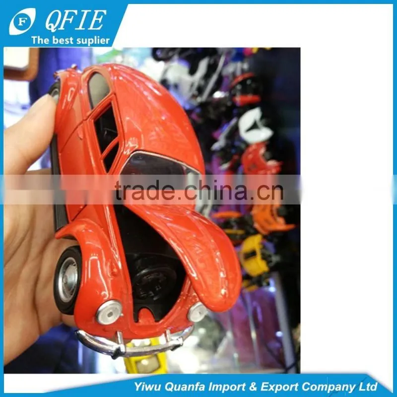 Wholesale emulation Beetle model small metal toy cars for kids and collection