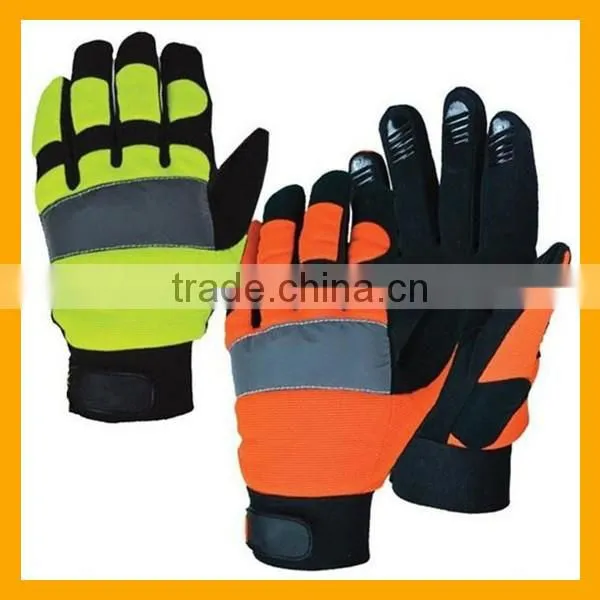 Fingerless Traffic Reflective Gloves