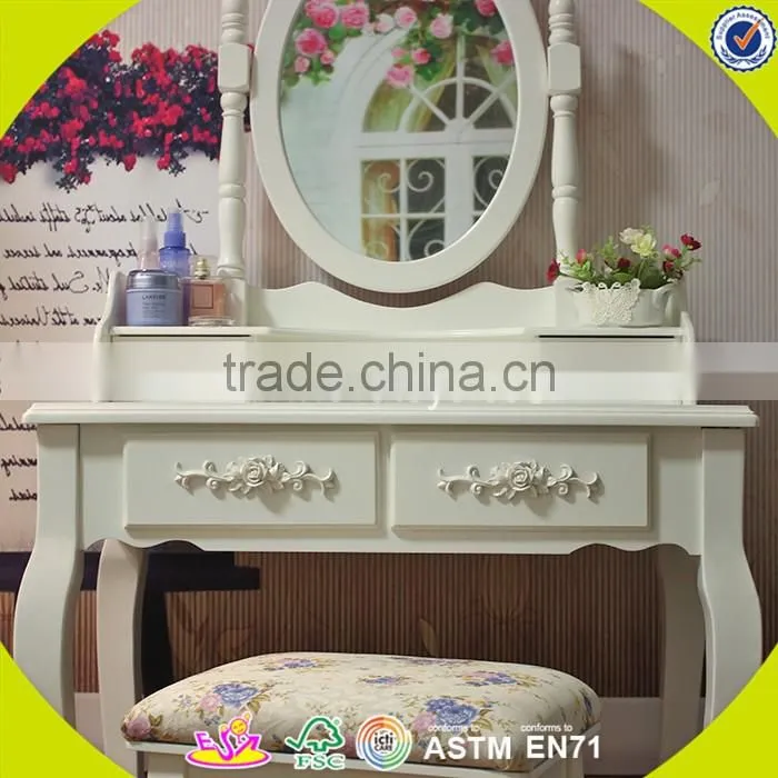 Wholesale reliable quality indoor wooden kids bedroom furniture toy, preschool wooden role play furniture toy W08H075
