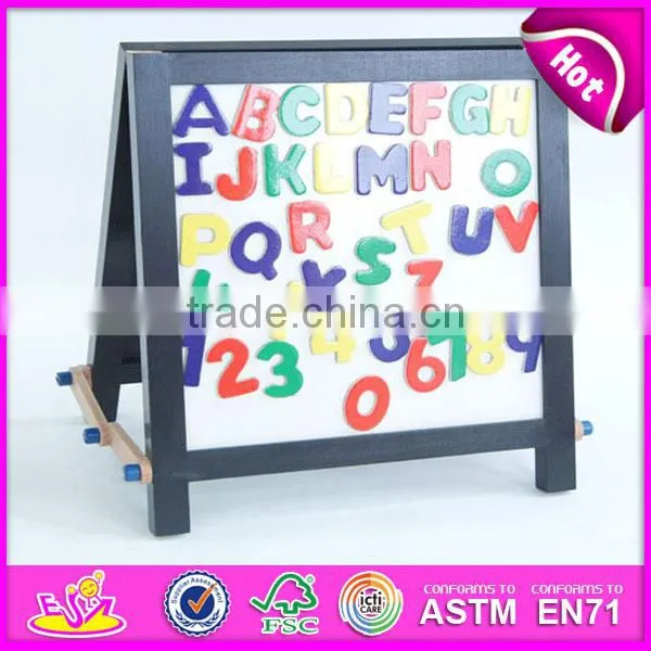 2016 colorful wooden drawing toy ,high quality kids drawing toy,new fashion wooden drawing toy W03A056