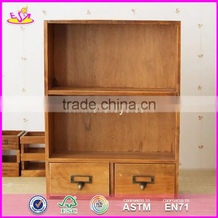 2017 New products high quality wooden desktop shelf for sale W08C173