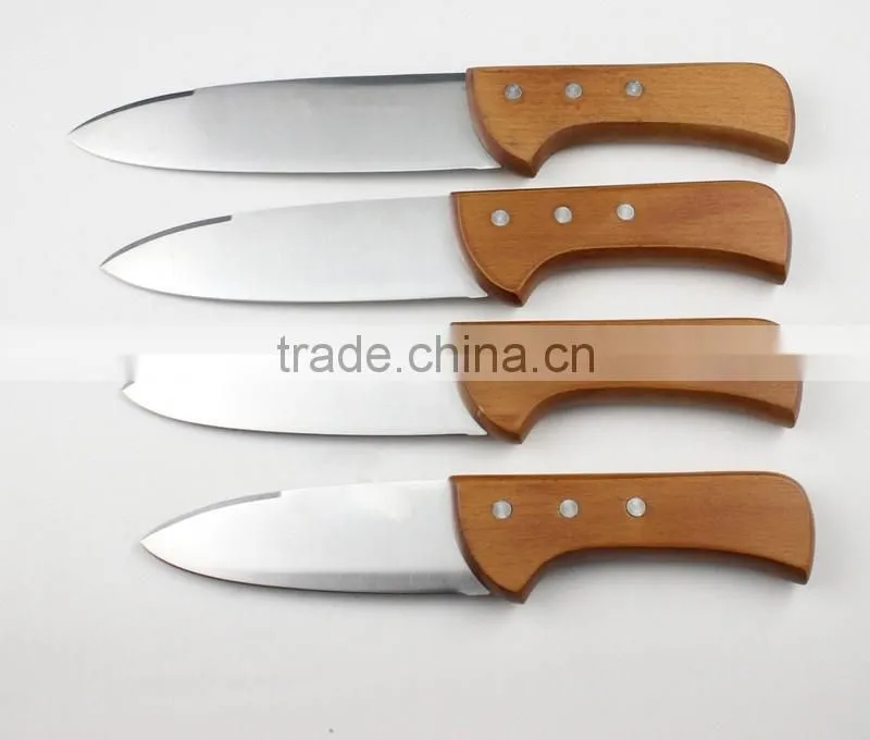 549-107 7"top quality kitchen chef knife with wooden handle