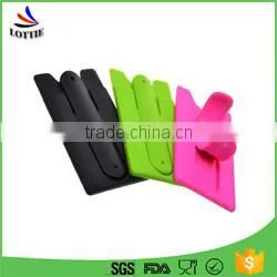 professional Silicone Card Holder Custom Logo Silicon Card Holder for Phone