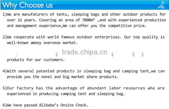 Competitive Price Sleeping Bag Winter Cotton Mummy Sleeping Bag