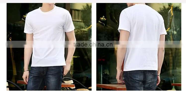 2016 Cheap Summer Short Sleeves Men Cotton T Shirt