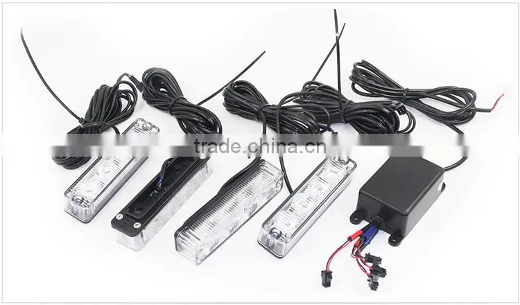led warning strobe light for police motorcycle surface mount waterproof LED visor warning light