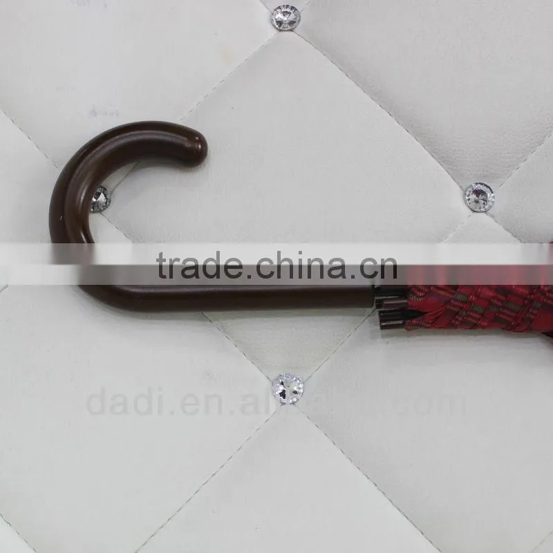 Cheap Red Straight Umbrella