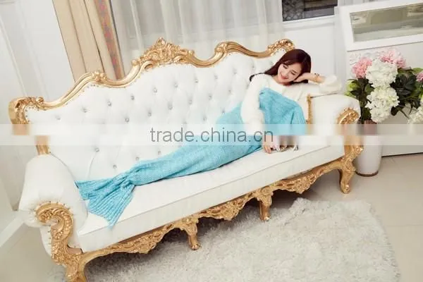 Wholesale China Crochet Adult Mermaid Tail Blankets