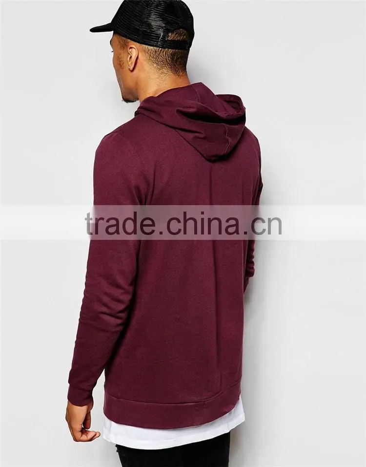 Wholesale 100% cotton hoodie high quality cheap plain hoodies