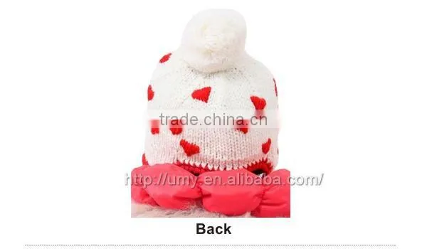 2014 fashion custom winter hat knitted beanie