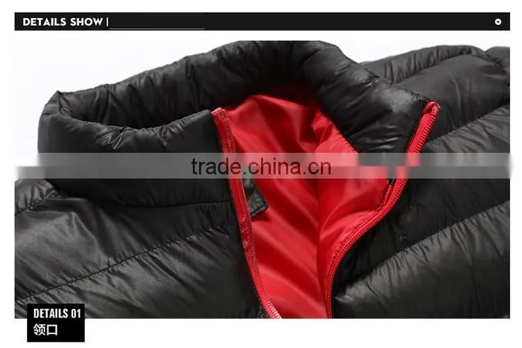 Winter Jacket Men 2016 Men Cotton Blend Coats Zipper Mens Jacket Casual Thick Outwear For Men Asia Size 4XL Clothing Male
