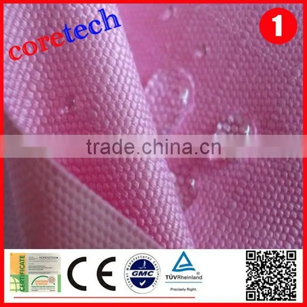 customized cheap 100 polyester pu coating fabric factory
