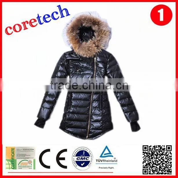 wholesale cheap feather genuine down jacket factory