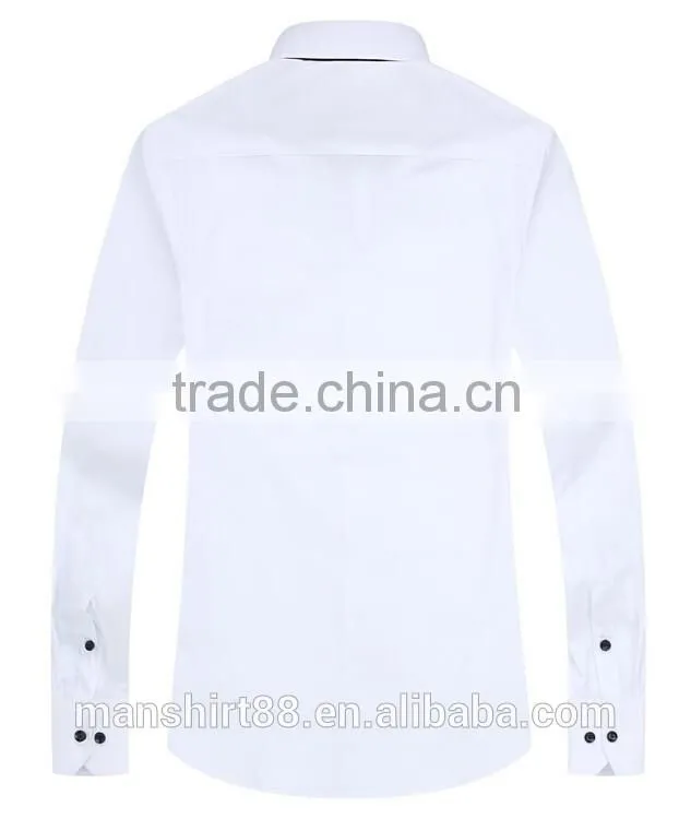 Latest dress design multi-colors formal men shirts