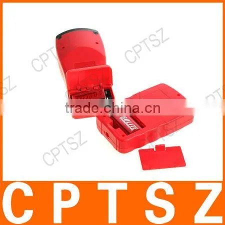 Dual ultrasonic distance meter with laser pointer rangefinder