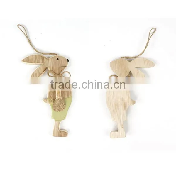 Wood Easter Rabbit Plywood Party Decorations For Home Decorations